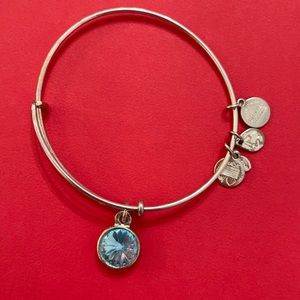 Alex and Ani Aquamarine March birthstone